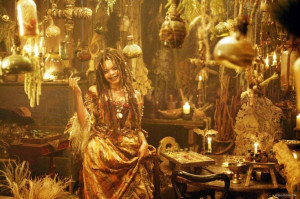 Tia Dalma, Pirates of the Caribbean.