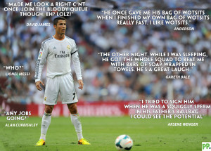 ... quotes uttered about the Real Madrid star. http://t.co/F7zbQPR23Z
