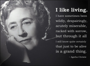 In prefata romanului “Cu cartile pe masa” Agatha Christie le ...