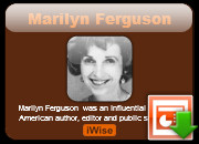 Marilyn Ferguson quotes
