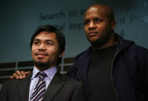 Manny Pacquiao and Michael Moorer.OK.