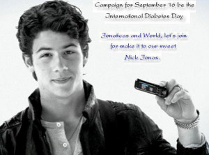 Nick Jonas Diabetes Quotes