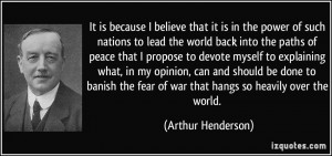 More Arthur Henderson Quotes