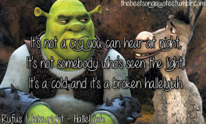 Rufus Wainwright - Hallelujah (Shrek Soundtrack)