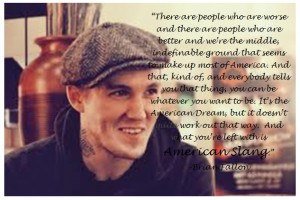 quote:The Indefinable Ground -Brian Fallon ()