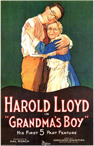 IMP Awards > 1922 Movie Poster Gallery > Grandma's Boy Poster
