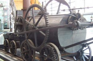 the inventor of the steam locomotive and the steam carriage
