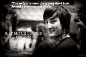 Mitch Lucker. «The dead are living...»