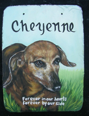 Dog Memorial Quotes A pet memorial to put in