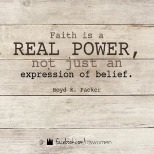 Real power. #faith #lds #quote