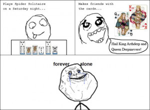 Le Spider Solitaire Forever Alone