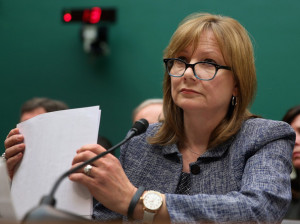 Mary Barra General Motors Company CEO Mary Barra testifies during a
