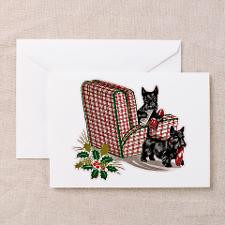 Scottie Dog Christmas Greeting Cards (Pk of 10) for