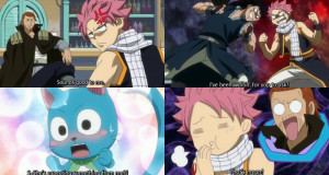 fairy tail s girls forced natsu and the others to pull fairy tail to ...
