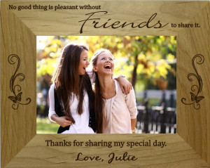 Personalized Best Friend Picture Frame