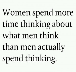 Men thinking?