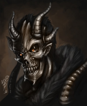 Devils And Demons Skulls Maggots Picture