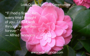 Love Quotes for Love Ceremonies