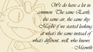 Meowth Quotes Pokemon Quotes