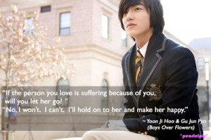 Boys Over Flowers quotes : Gu Jun Pyo (Lee Min Ho)