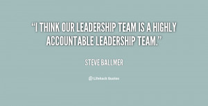 Quotes About Leading A Team