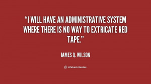 will have an administrative system where there is no way to ...