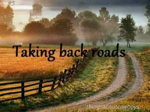 Love the back roads