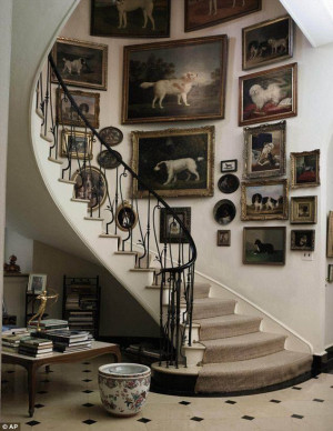 ... Wall, Stairways, Dogs Portraits, Brooks Astor, Spirals Staircas