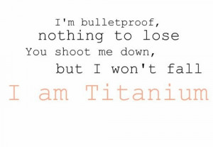 Titanium — David Guetta feat. Sia