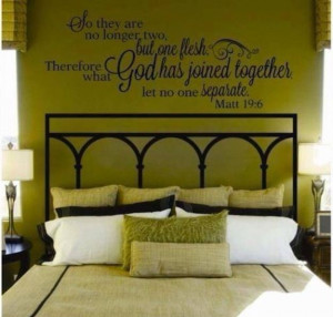 Christian Marriage, Beds, Quotes, Wall Decals, Master Bedrooms, House ...