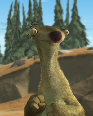 sid the sloth quotes ice age 3