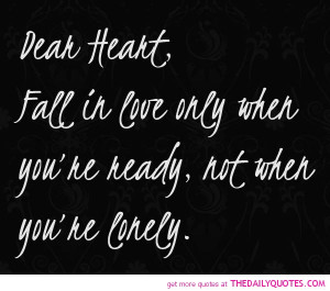Go Back > Gallery For > Lonely Heart Quotes