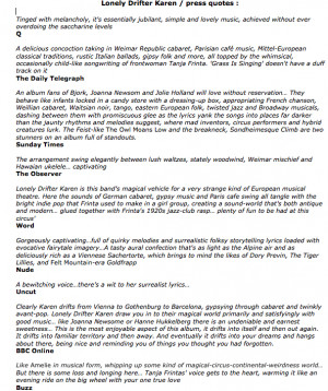 Press quotes (English)