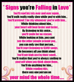 Signs You're Falling In Love photo c9441484db01b0b8bebb67f856a762f5 ...