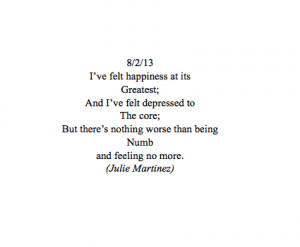 feeling numb quotes tumblr