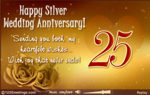 short silver wedding anniversary quotes