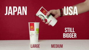 How Large Is Large? McDonald's Cup Sizes Around The World Compared ...