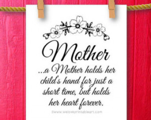 Short Mothers Day Quotes For Engraving ~ Popular items for mom quotes ...