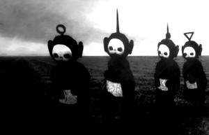 TELL US: Does this black and white Teletubbies clip freak you out?