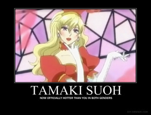 Tamaki Suoh is hotter than you by mskkidz
