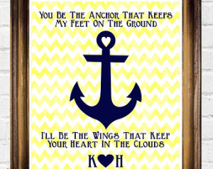 Anchor Printable Quote, Navy, Coast Guard, Wife, Girlfriend ...