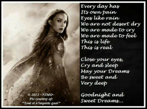 Sweet Dreams Quotes Pain good night sweet dreams