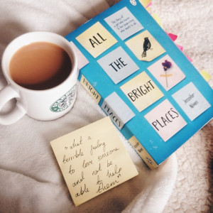Book - ‘All The Bright Places’ by Jennifer Niven. Theodore Finch ...