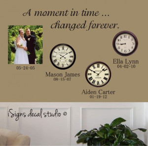 , Time Quotes, Wall Decals, Change Forever, Time Clocks, Forever Time ...