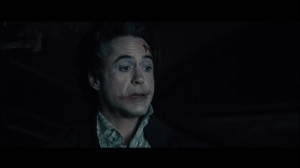 Robert Downey Jr Sherlock Holmes looks like Joker 