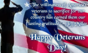 Happy Veterans Day Thank You