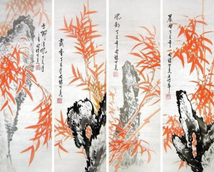 Chinese Paintings Bamboo For Web Search