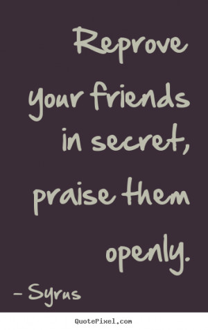 Secret Friend Quotes