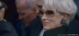 Meryl Streep as Miranda Priestly in The Devil Wears Prada The Devil ...