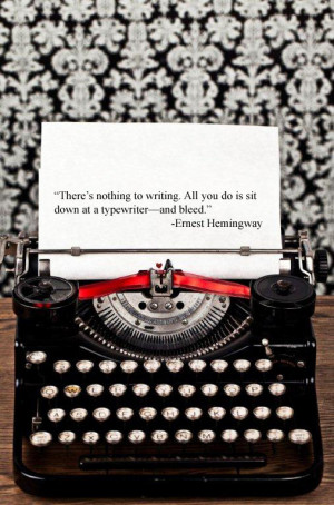 Typewriter Quote